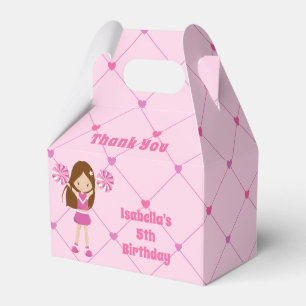 Caixinha De Lembrancinhas Festa de aniversário Personalizada Cor-de-Rosa Ch