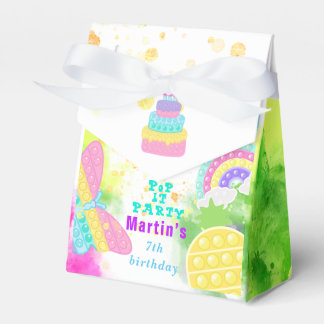Caixinha De Lembrancinhas Festa de aniversário pop