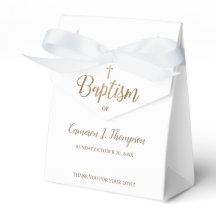 Festa de Batismo em ouro branco puro