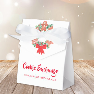 Caixinha De Lembrancinhas Festa de Bolachas de Natal Férias