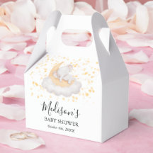 Festa de Chá de Bebê de Elefante Bebê Fofo 