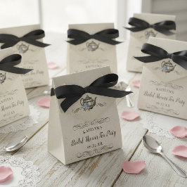 Caixinha De Lembrancinhas Festa de Chá Elegante Vintage | Chá de Noiva