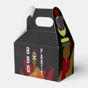 Caixinha De Lembrancinhas Festa de CHURRASCO de Cozinheiro de Carne