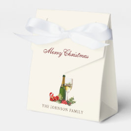 Caixinha De Lembrancinhas Festa de Cocktail de Natal