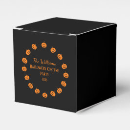 Caixinha De Lembrancinhas Festa de Costume Laranja do Halloween
