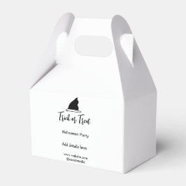 Caixinha De Lembrancinhas Festa de Halloween do truque ou trato detalhes do