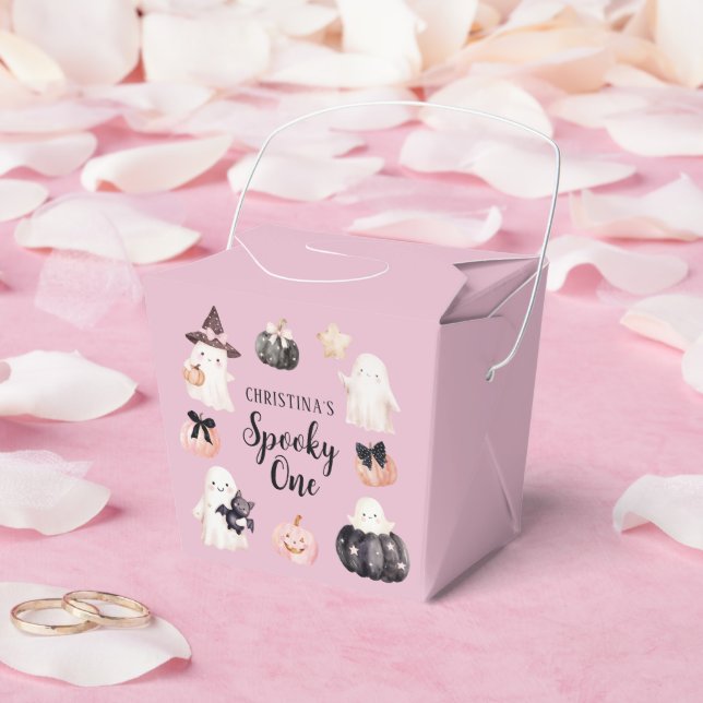 Caixinha De Lembrancinhas Festa de primeiro aniversario de Ghost Halloween (Casamento)