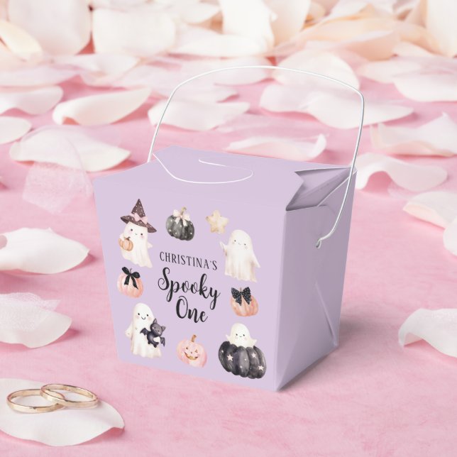 Caixinha De Lembrancinhas Festa de primeiro aniversario de Ghost Halloween (Casamento)