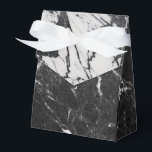 Caixinha De Lembrancinhas Festa de Trendência do Glam Moderno do Marble Negr<br><div class="desc">caixas de presentes personalizadas</div>