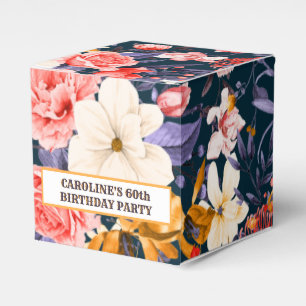 Caixinha De Lembrancinhas Festa Floral Boho Sofisticada