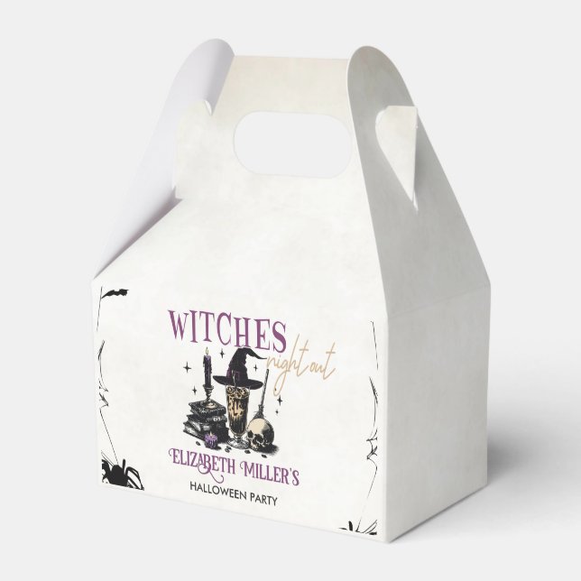 Caixinha De Lembrancinhas Festa Noite de Bruxas (Frente)