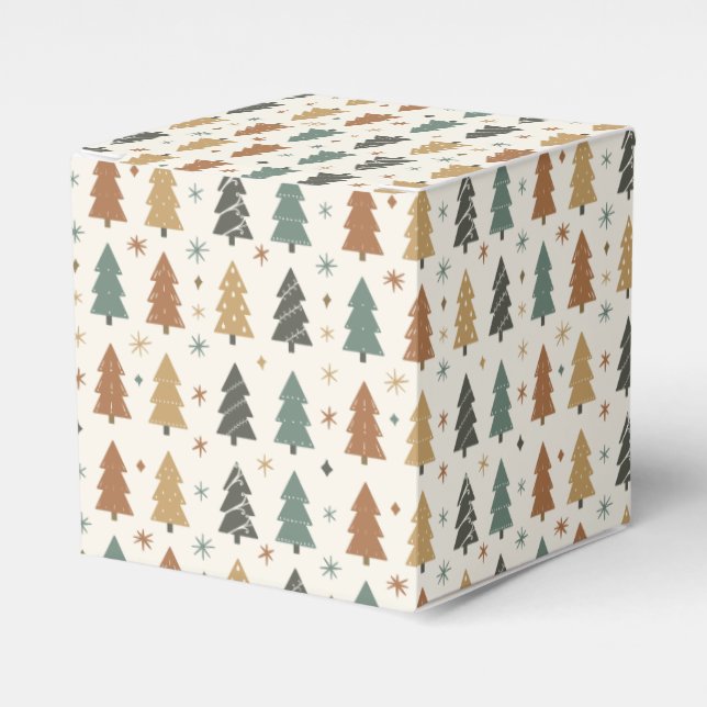 Caixinha De Lembrancinhas Festive Harmony  (Frente)