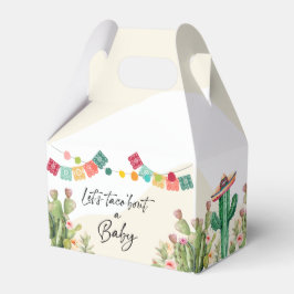 Caixinha De Lembrancinhas Fiesta Watercolor Cactus - Partido Mexicano Sucule