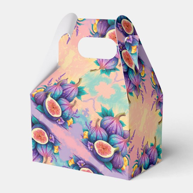 Caixinha De Lembrancinhas Fig colorido (Frente)