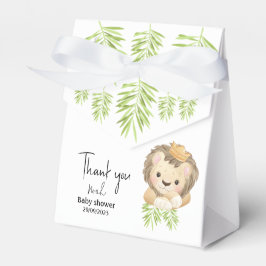 Caixinha De Lembrancinhas filhotes de ladrões-do-rei-safari