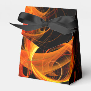 Caixinha De Lembrancinhas Fireball Abstrato Art