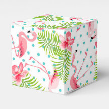 Flamingo Favor Box