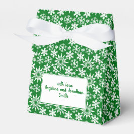 Caixinha De Lembrancinhas Flocos de neve de inverno feriados pessoais