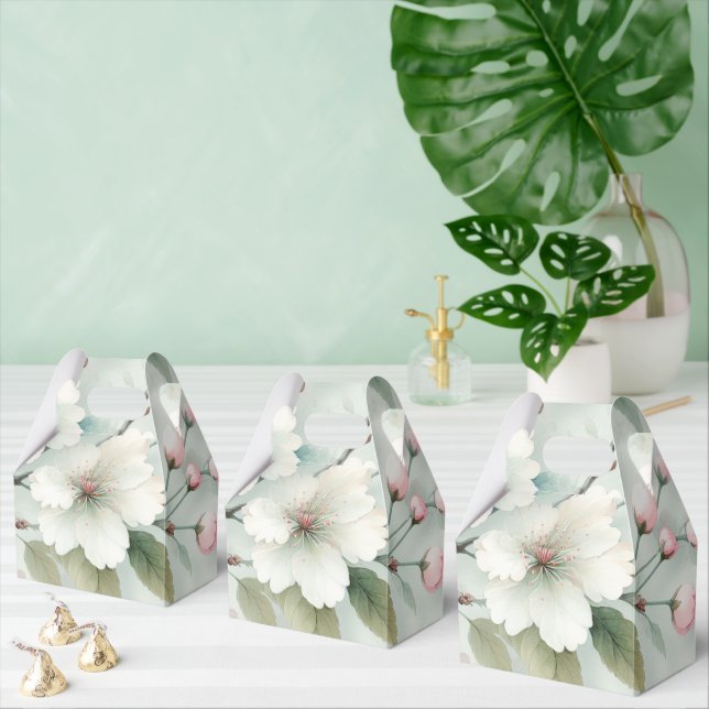 Caixinha De Lembrancinhas Flor de Cerejeira (Múltiplo)