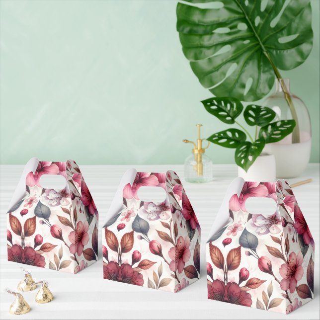 Caixinha De Lembrancinhas Flor de Cerejeira (Múltiplo)