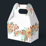 Caixinha De Lembrancinhas Floral Boho Moderna<br><div class="desc">Conjunto de Etiquetas de Alimentos e Bebidas Florais Boho Modernas Canecas e Xícaras de Café Presente</div>