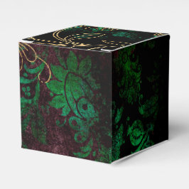 Caixinha De Lembrancinhas Floral Damask Antigo