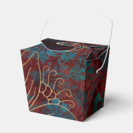 Caixinha De Lembrancinhas Floral Damask Antigo