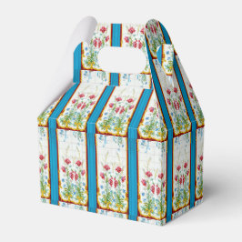 Caixinha De Lembrancinhas Floral Favor Box