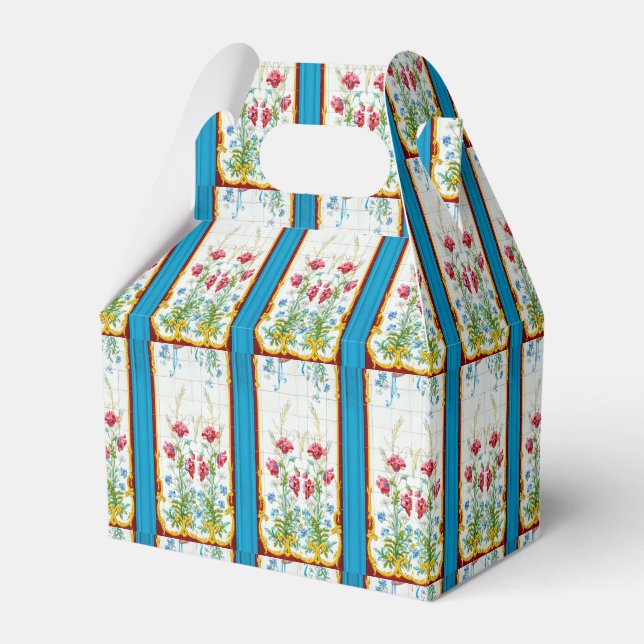 Caixinha De Lembrancinhas Floral Favor Box (Frente)