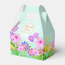 Floral Garden Tent Box