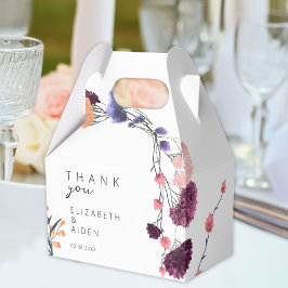 Caixinha De Lembrancinhas Floral Wedding Box Geschenkschachtel
