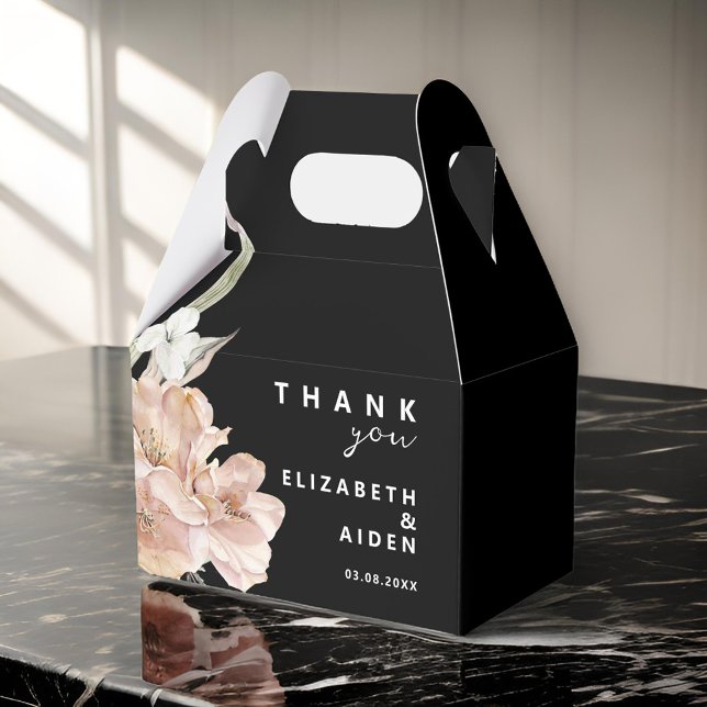 Caixinha De Lembrancinhas Floral Wedding Box Geschenkschachtel (Floral Wedding Box Geschenkschachtel)