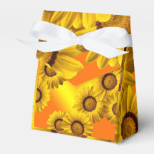 Flores amarelas à luz do sol