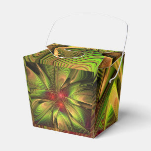 Caixinha De Lembrancinhas Flores de fantasia fractal suaves e tenra