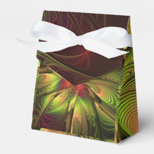 Caixinha De Lembrancinhas Flores de fantasia fractal suaves e tenra