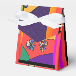 CAIXINHA DE LEMBRANCINHAS FLORES DE PADRÕES