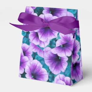 Caixinha De Lembrancinhas Flores de Petunia lavanda