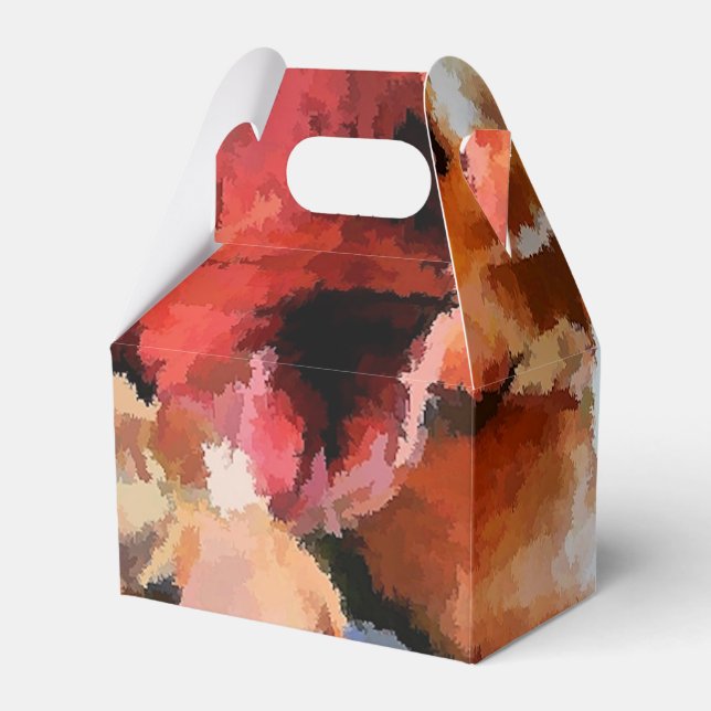 CAIXINHA DE LEMBRANCINHAS FLORES DE POTPOURRI (Frente)