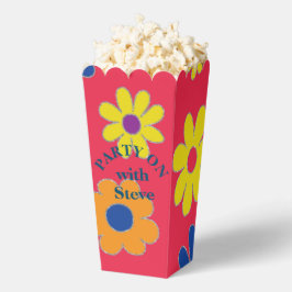 Caixinha De Lembrancinhas Flores do Bar BM Mitzvah