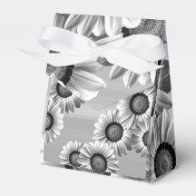 Flores lindas, brancas e pretas