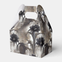 Flores Pretas no Estilo Gótico