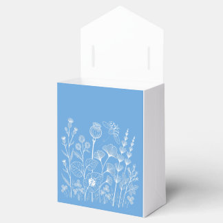 Caixinha De Lembrancinhas Flores Silvestres Botânicas