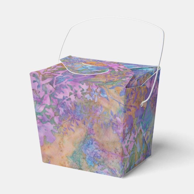 Caixinha De Lembrancinhas Floresta Encantada Batik (Frente)