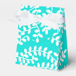 Caixinha De Lembrancinhas Floresta Turquesa