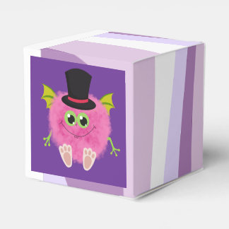 Caixinha De Lembrancinhas Fluffy little pink rabbit monster