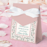 Caixinha De Lembrancinhas Forever Begins Today<br><div class="desc">Forever Begins Today Favor Boxes feature a romantic floral design,  perfect for elegant weddings,  bridal showers,  and timeless celebration favors.</div>