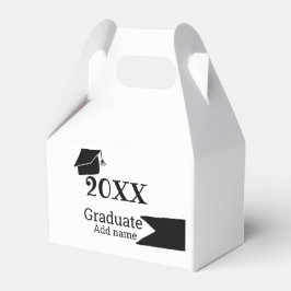 Caixinha De Lembrancinhas Formando 20XX graduação que é simples e moderno