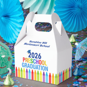 Caixinha De Lembrancinhas Formatura Personalizada da Pré-Escola 2026 Festa E