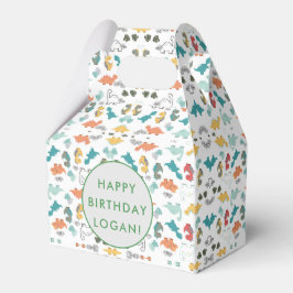 Caixinha De Lembrancinhas Foto da Festa de aniversário do Dinossauro