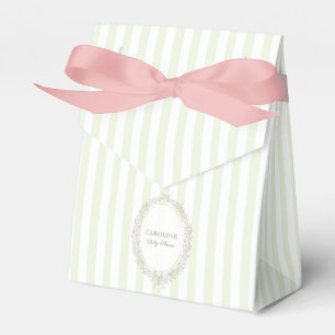Caixinha De Lembrancinhas Francês Patisserie Boulangerie Mint Grepe Verde